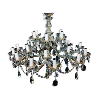 Lustre cristal Marie Thérèse 24 lumières