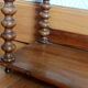 Napoleon III twisted column wall shelf