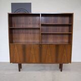 Rosewood Standing Bookcase/Bar Cabinet From Viby Møbelfabrik