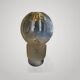 Mazzega Murano Space Age 1970 UFO Art Glass Table Lamp Original