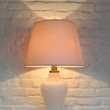 Paire de lampes en opaline