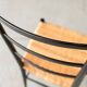 Set of 8 dining chairs ‘Baletta’ by Enrico Delmonte