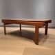 Vintage teak coffee table designed by H.W. Klein for Bramin, 1960s.