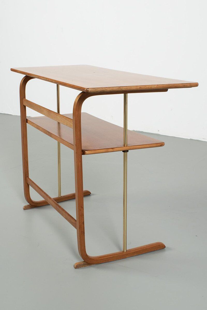 Vintage Console Table in Brass