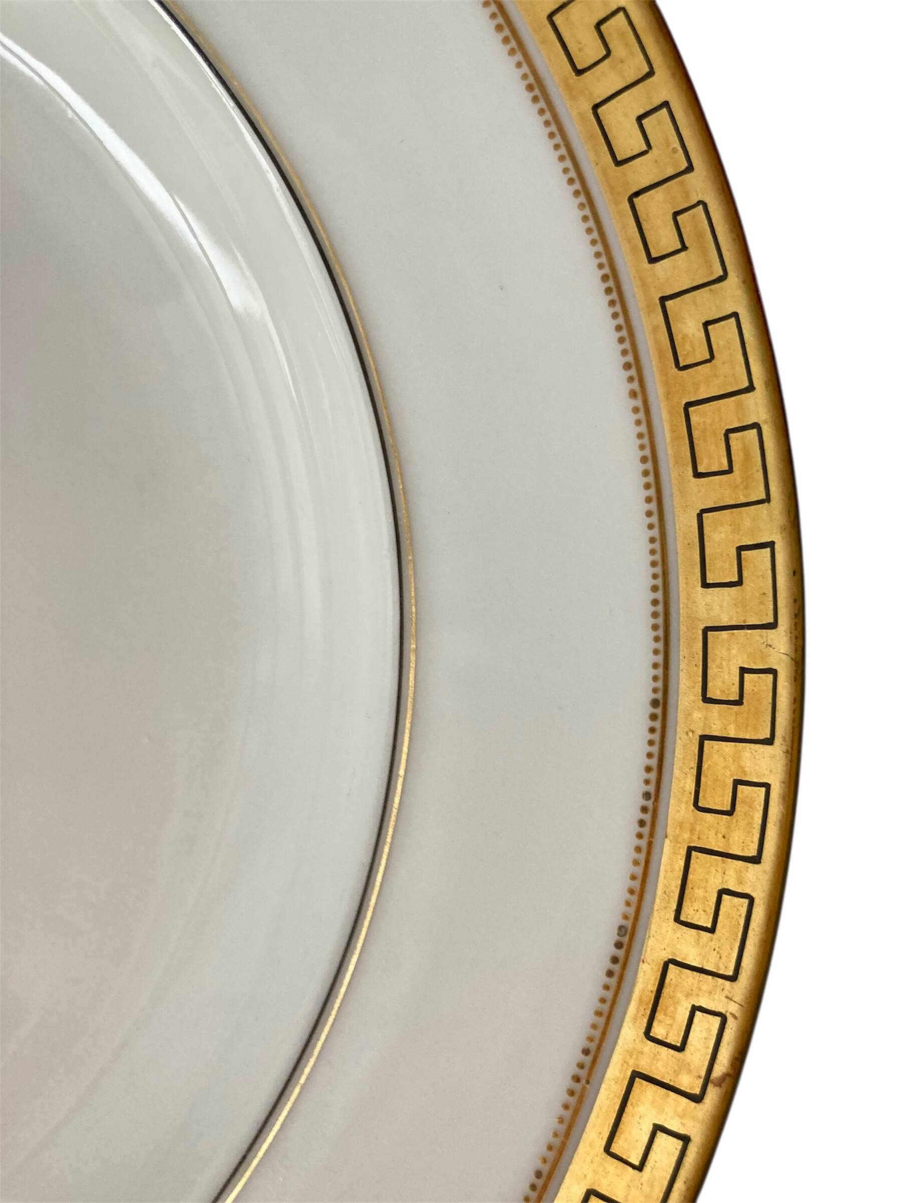 Service assiettes porcelaine de Paris Bourgeois Saint-Honoré 1880