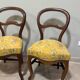 Pair of Louis Philippe style chairs
