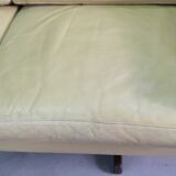 Mid-Century Scandinavian Leather Sofa, 1960s