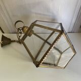 Brass lantern suspension