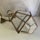 Suspension lanterne en laiton