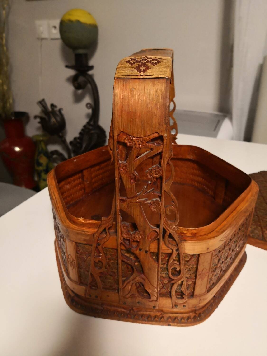 Vietnamese Basket 19th Century