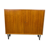 High vintage cabinet with hairpin legs