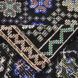 6x10 Geomtric Pattern Tribal Kilim Rug, 194x305 Cm