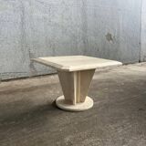Table basse en travertin, vintage 1970