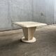 Table basse en travertin, vintage 1970