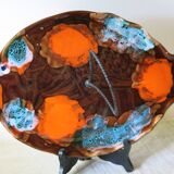 "Vallauris" type cheese board in the shape of a fish in very good condition.
