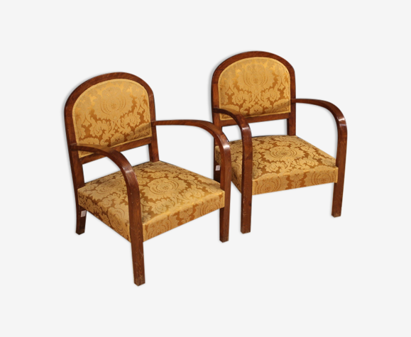 Paire de fauteuils de style art déco