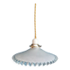 Suspension corole sandblasted lace support brass porcelain dpm 0323118