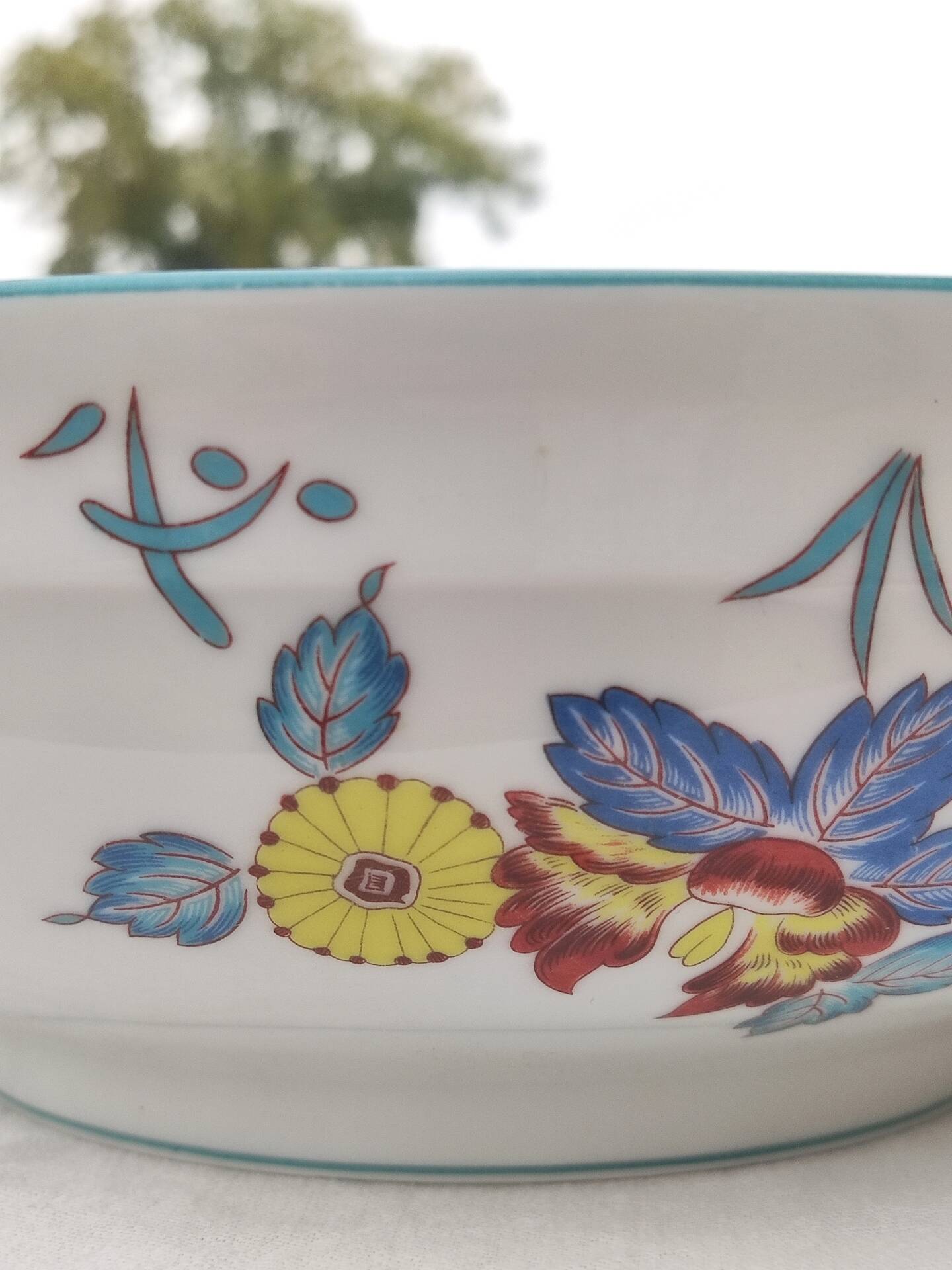 Limoges porcelain salad bowl - Haviland