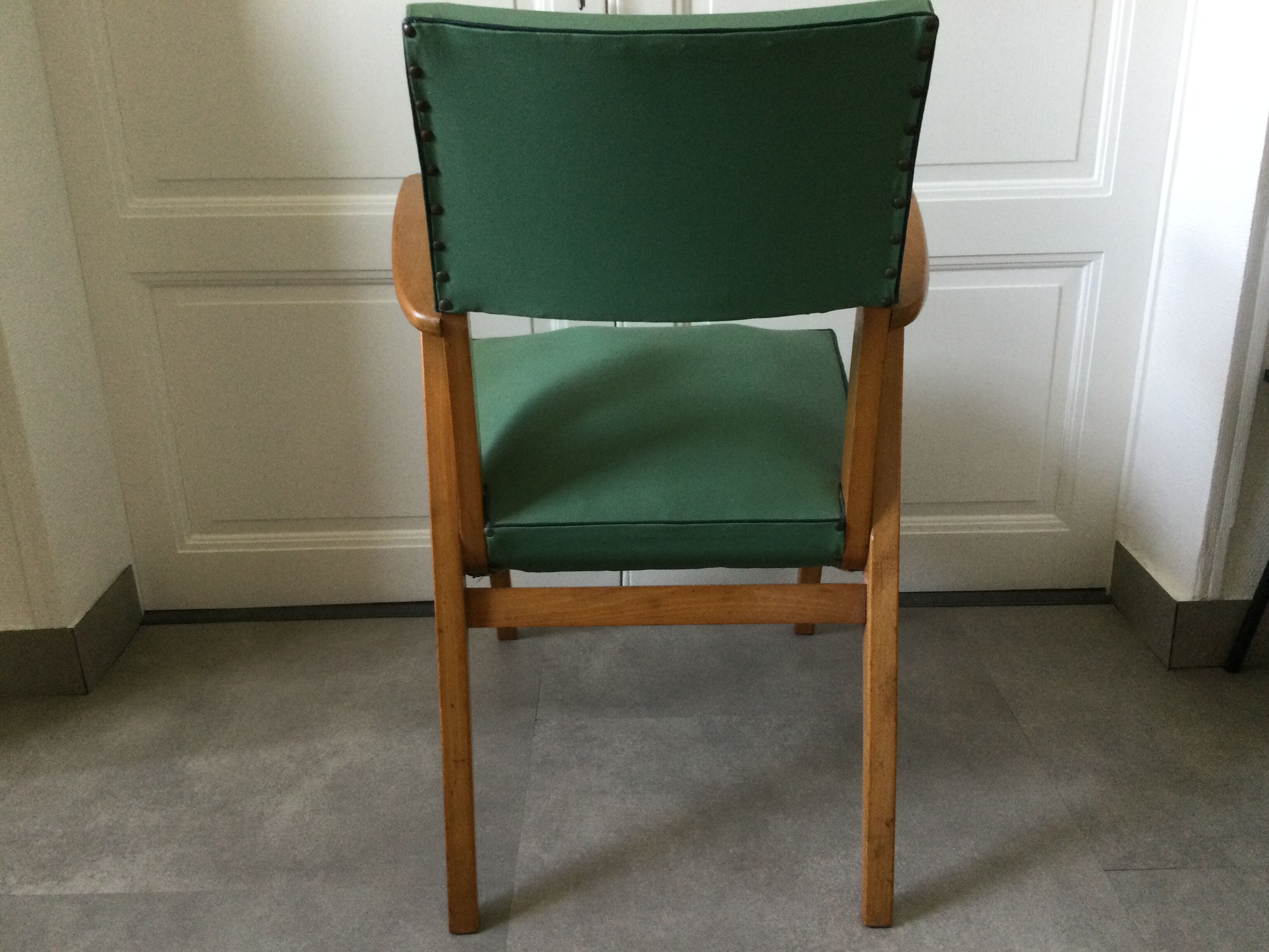 Vintage 50s bridge chair