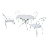 1960s wrought iron garden furniture