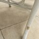 Vintage White Rattan/Bamboo Garden Furniture Set with 2 Chairs and a Stool
