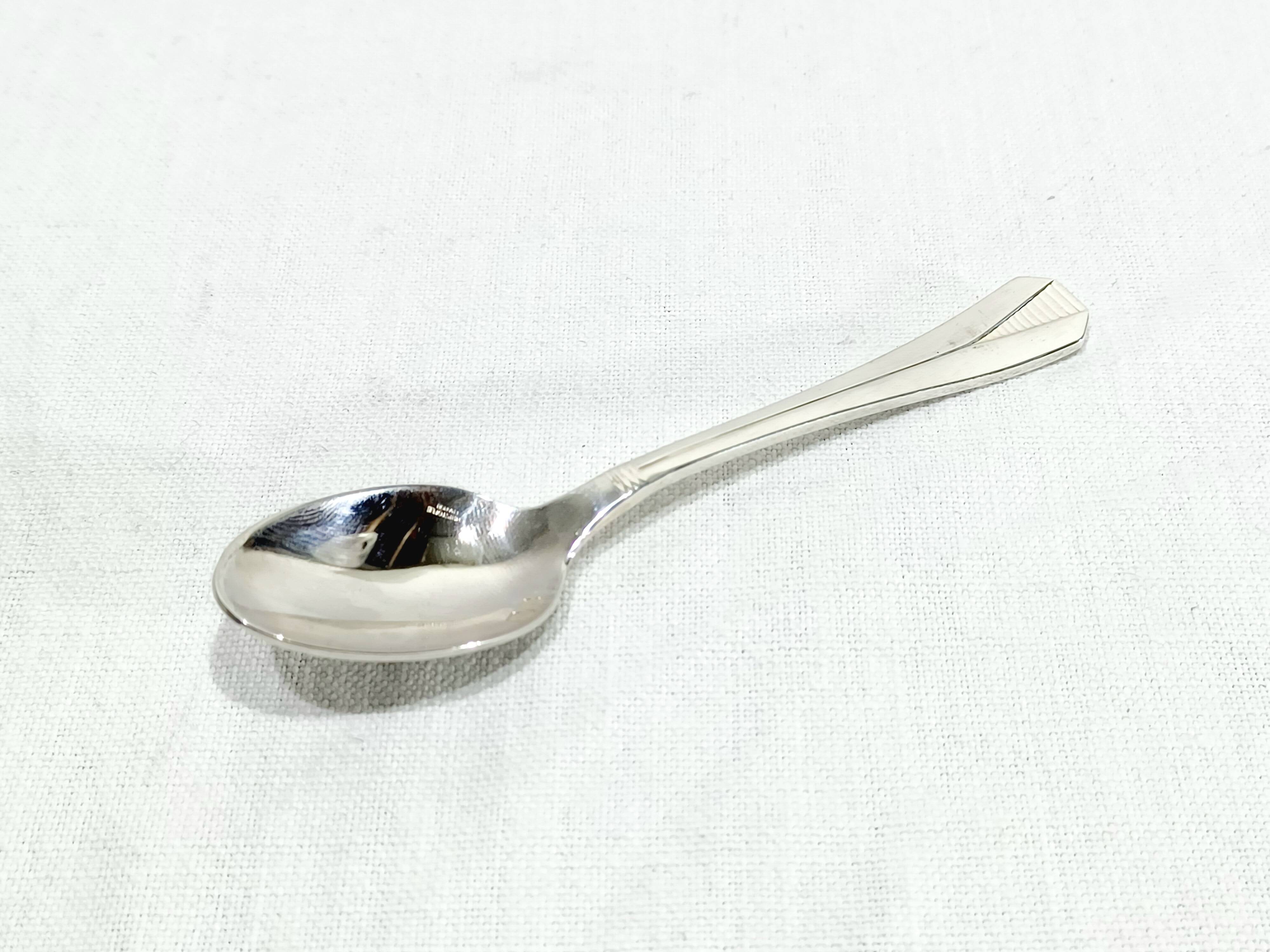 CHRISTOFLE - 12 ATLANTIDE MOCHA SPOONS