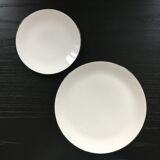 Set 2 porcelain plates