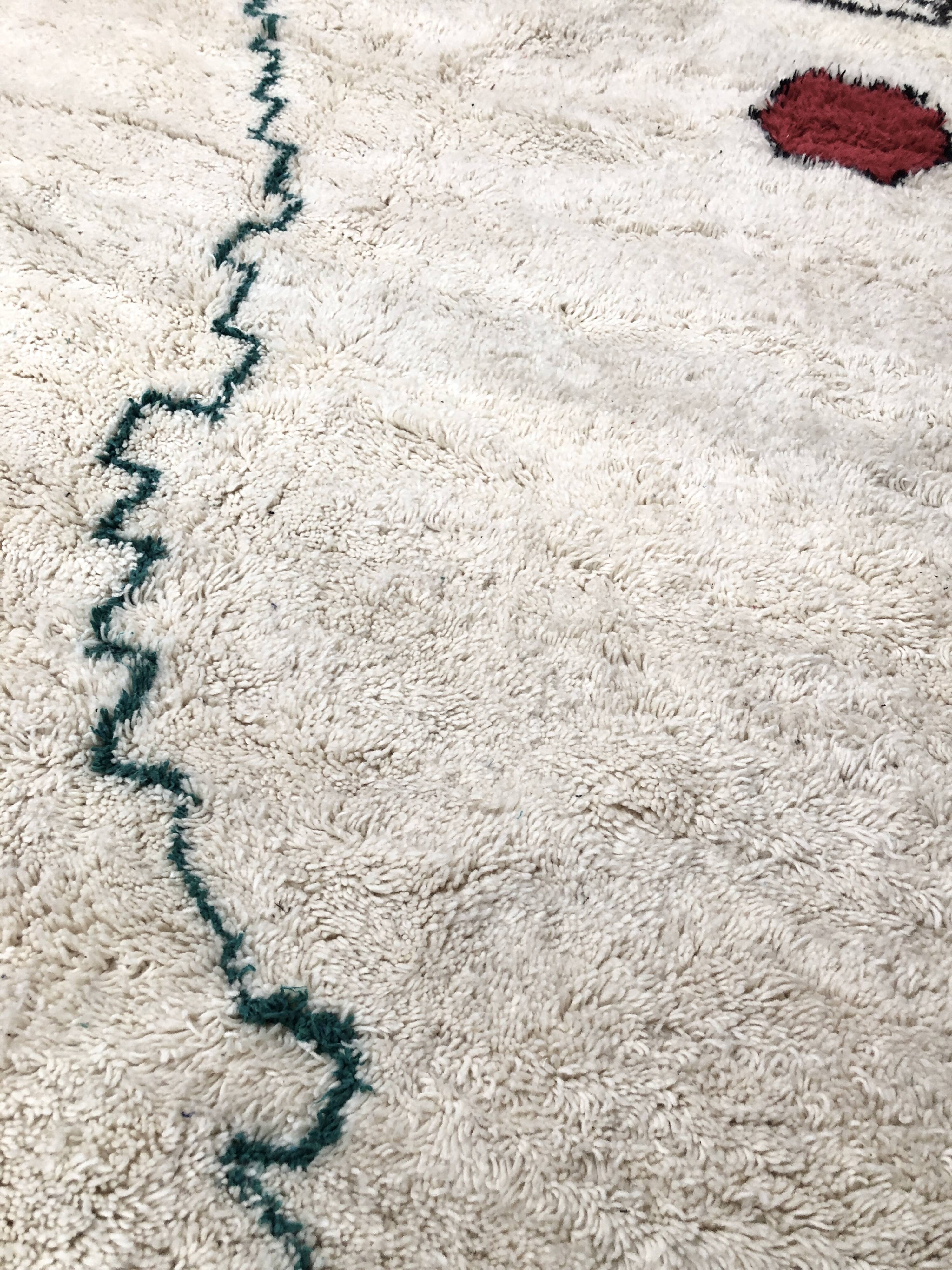 Contemporary moroccan berber carpet azilal 2,53x1.75m
