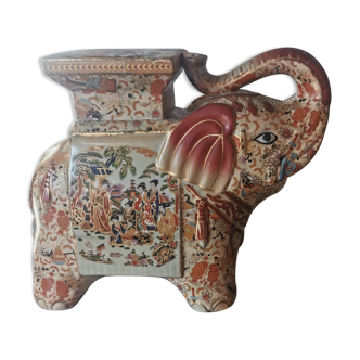 Elephant ceramic painted decoration China