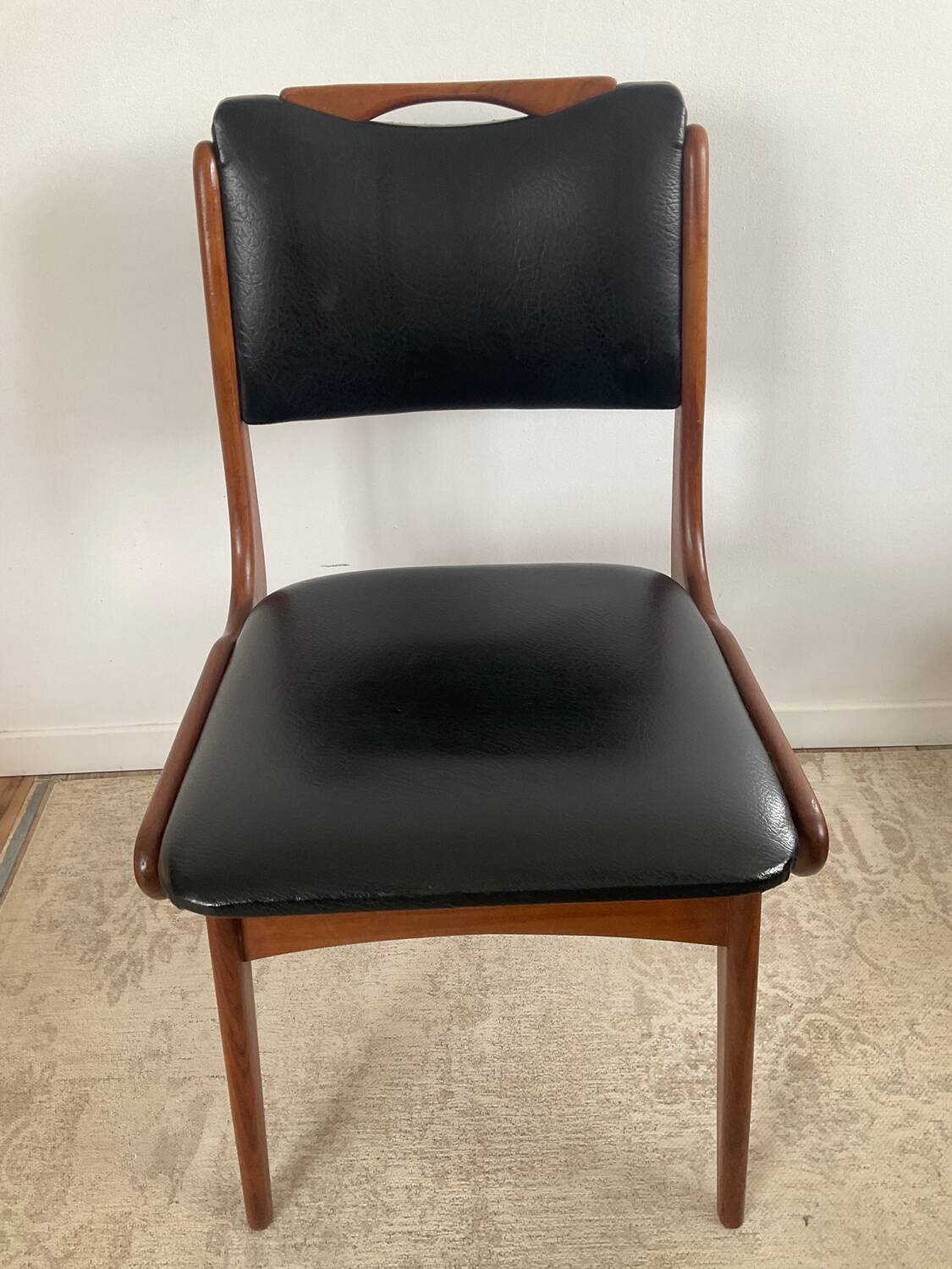 Scandinavian chair attributed to Louis Van Teeffelen from the 1960s