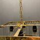 Italian Murano Glass Prism Triedri Chandelier Lamp