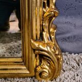 Golden vintage mirror - 180x68cm