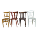 Set of 4 mismatched chairs