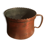 Cache pot en cuivre