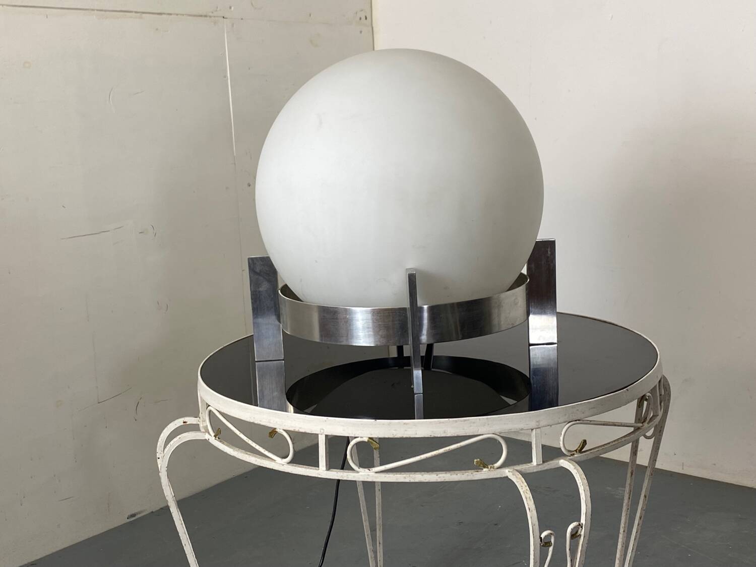 Lampe de table Globe de l'ère spatiale de Peil & Putzler d'Architonic, années 1970, Allemagne