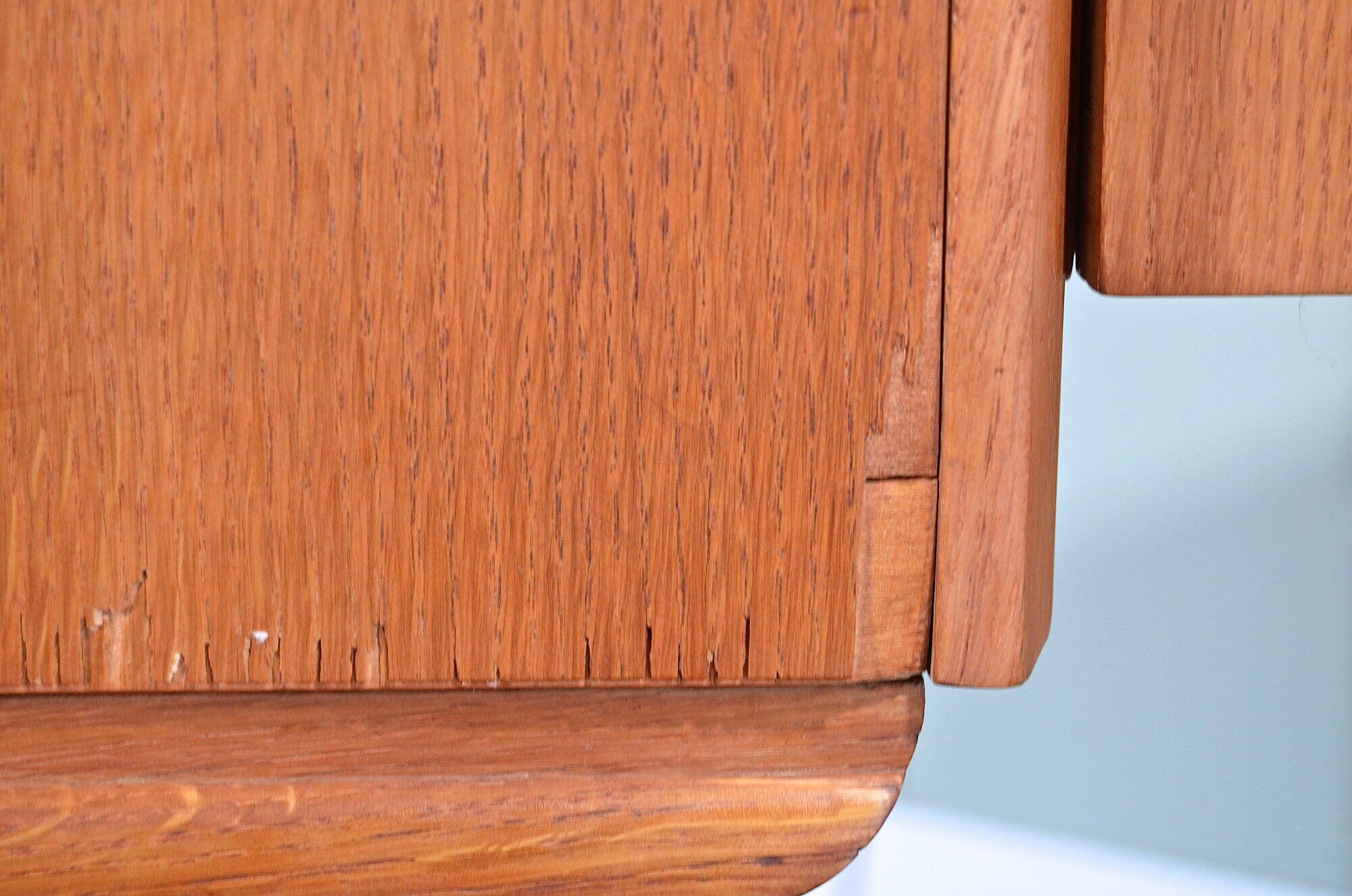 Midcentury lebus 'link' Scandinavian console table