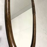 Large rattan wall mirror 1970’s
