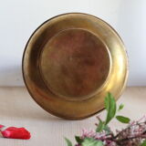 Pair of art nouveau copper and brass vases by Gustave Serrurier-Bovy