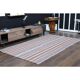 Tapis de couloir vintage turc Oushak fait main en laine et coton, années 1970