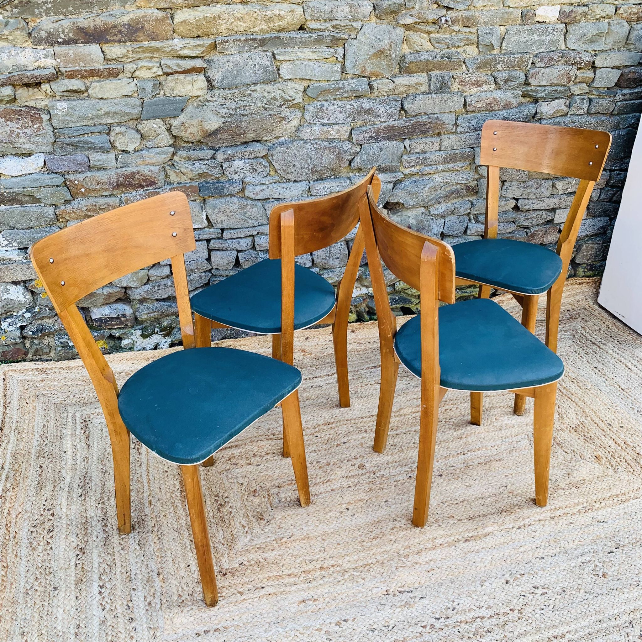 Set of 4 bistro chairs