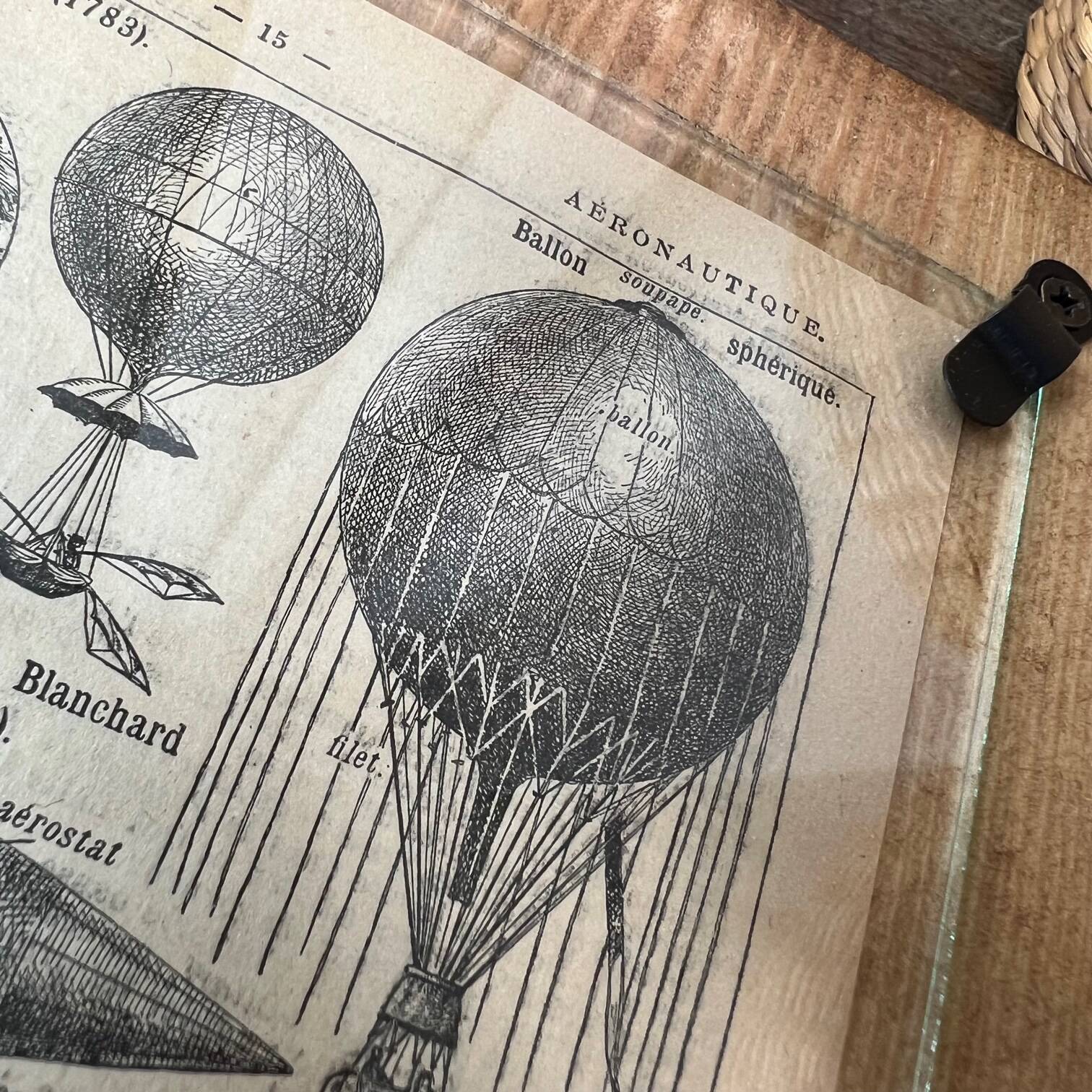 Illustrated Larousse board 1916 • “Aeronautics”