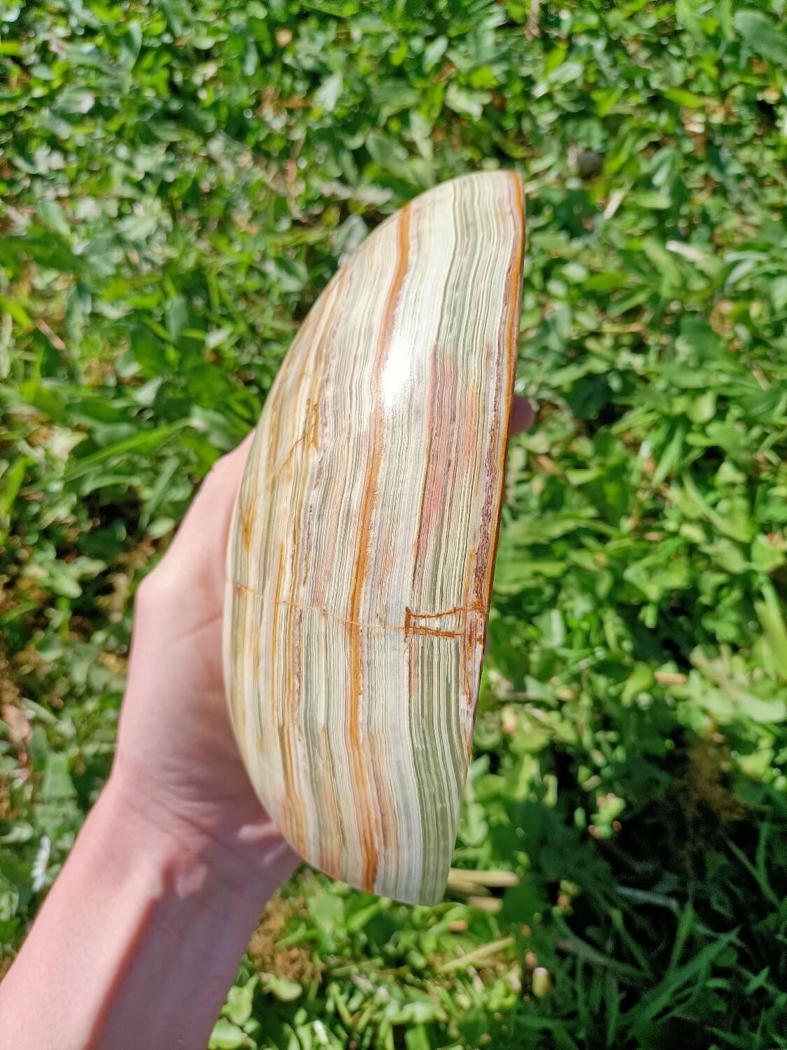 Retro marbled egg bookends 💐