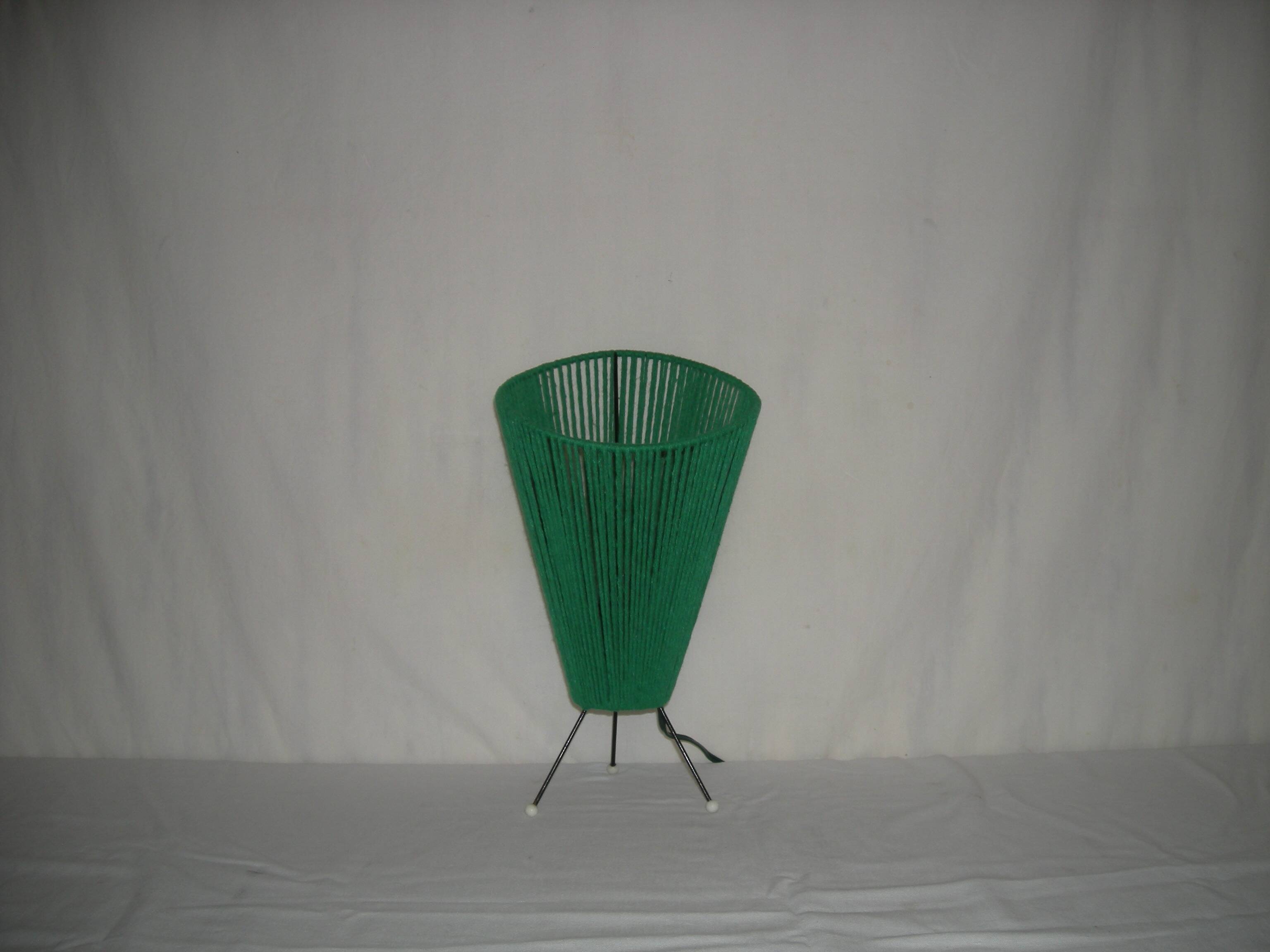Conical tripod lamp from the 1950s