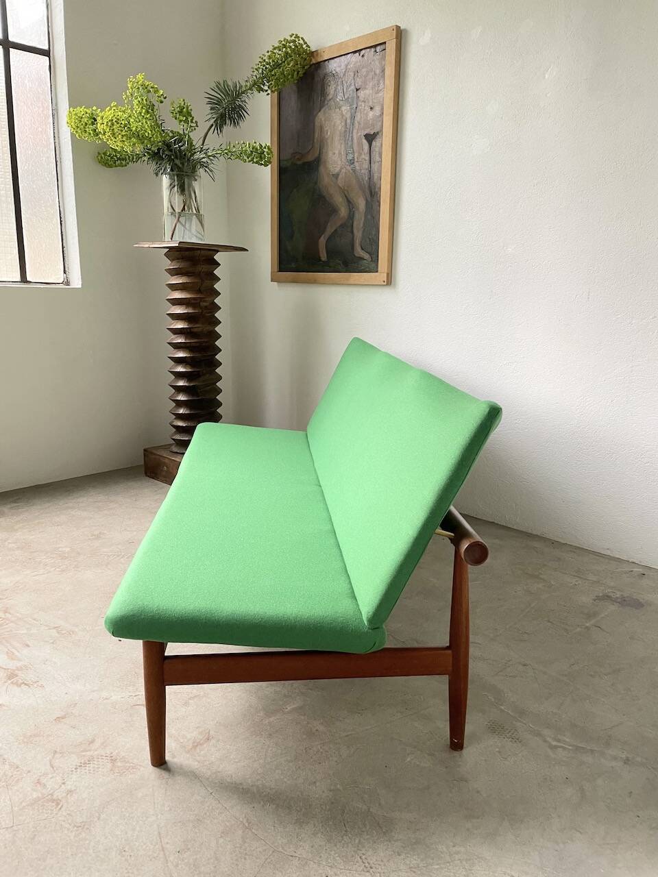 Finn Juhl three-seater bench “Japan” model France & Son