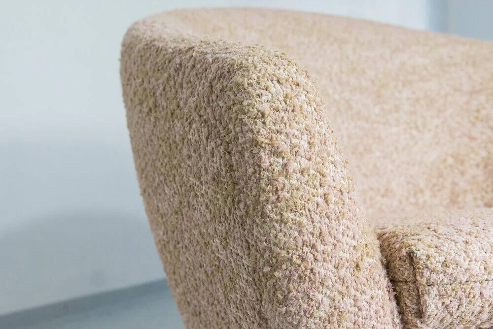 Vintage Pink Shell Armchairs “Fabian”, Lubuskie Fabryki Mebli, Poland, 1970
