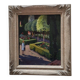 Original Impressionist Park Oil Painting