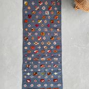 Berber Kilim Hallway Rug VINTAGE Velvet Patterns