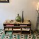 Antique locker cabinet