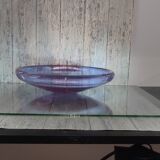 coupe en verre soufflé dans le style Murano