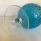 Vase empoli turquoise blue italy